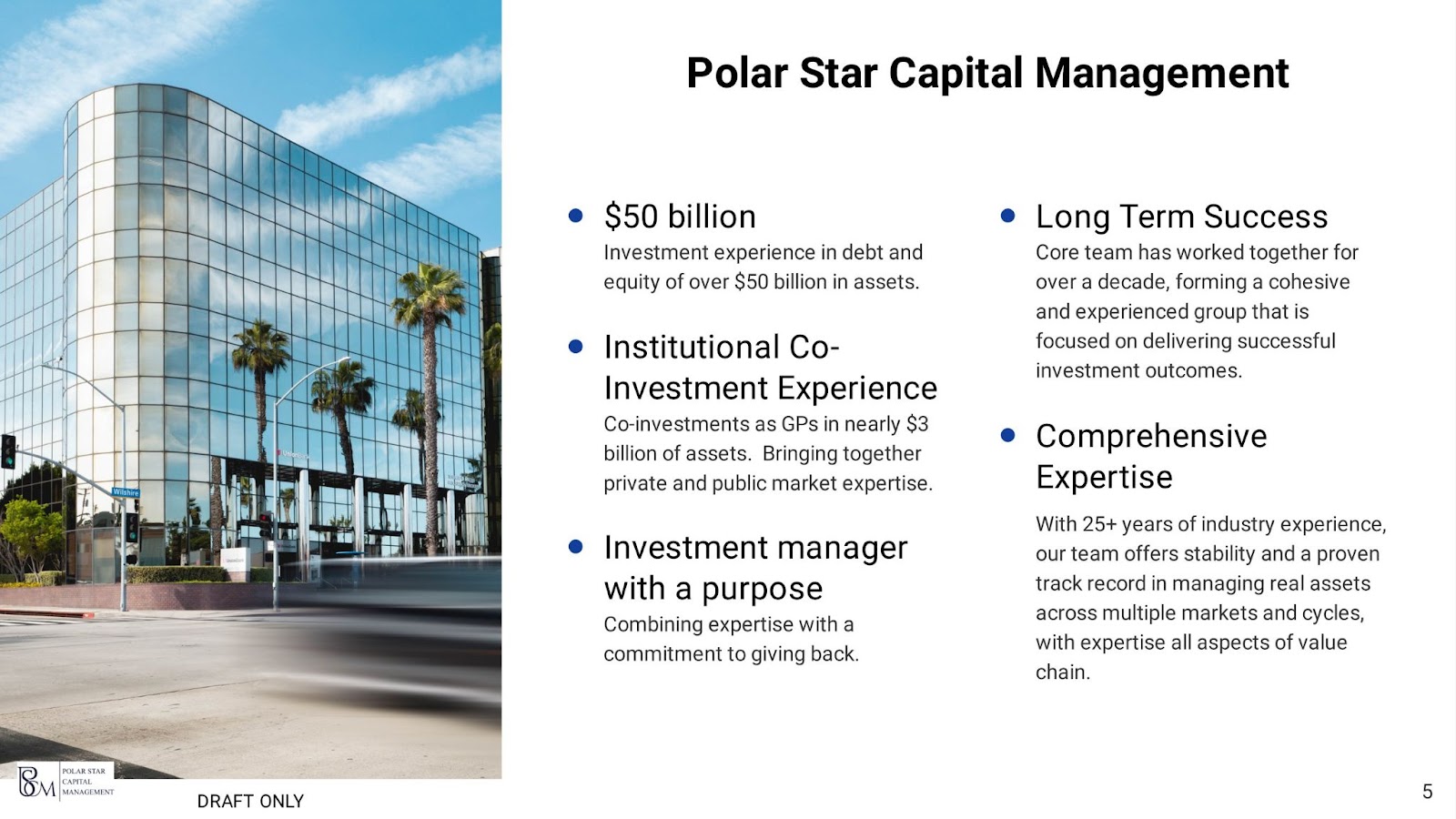 Company Overview Slide