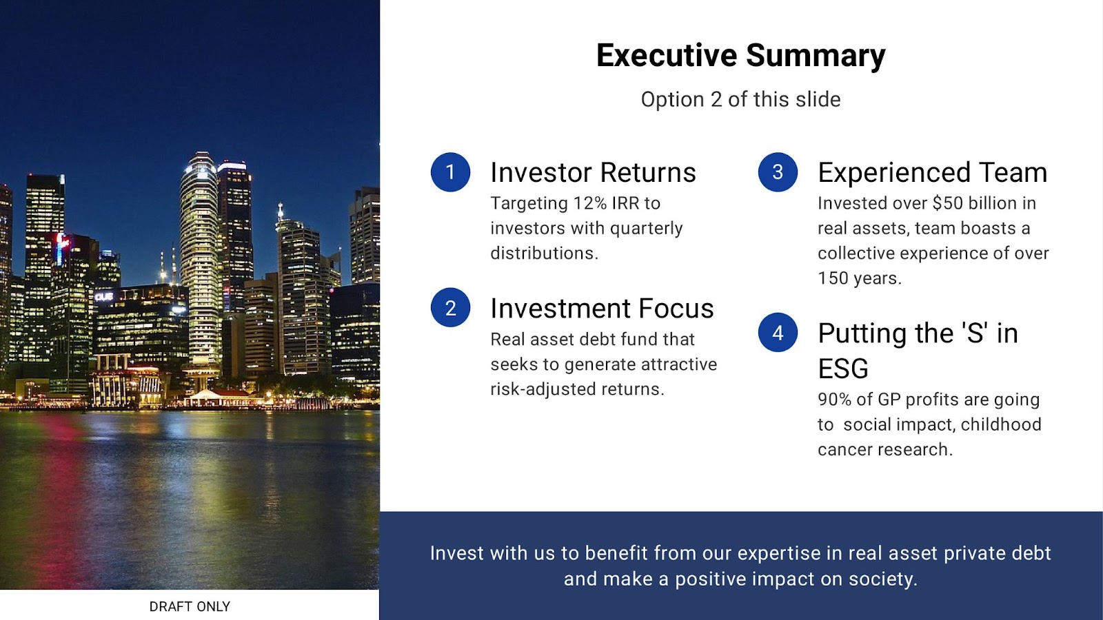 Executive Summary Slide